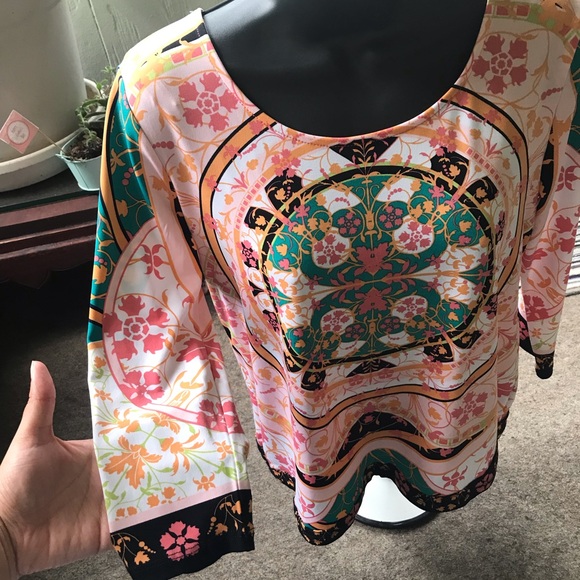 Long Sleeve Blouse - Picture 3 of 3